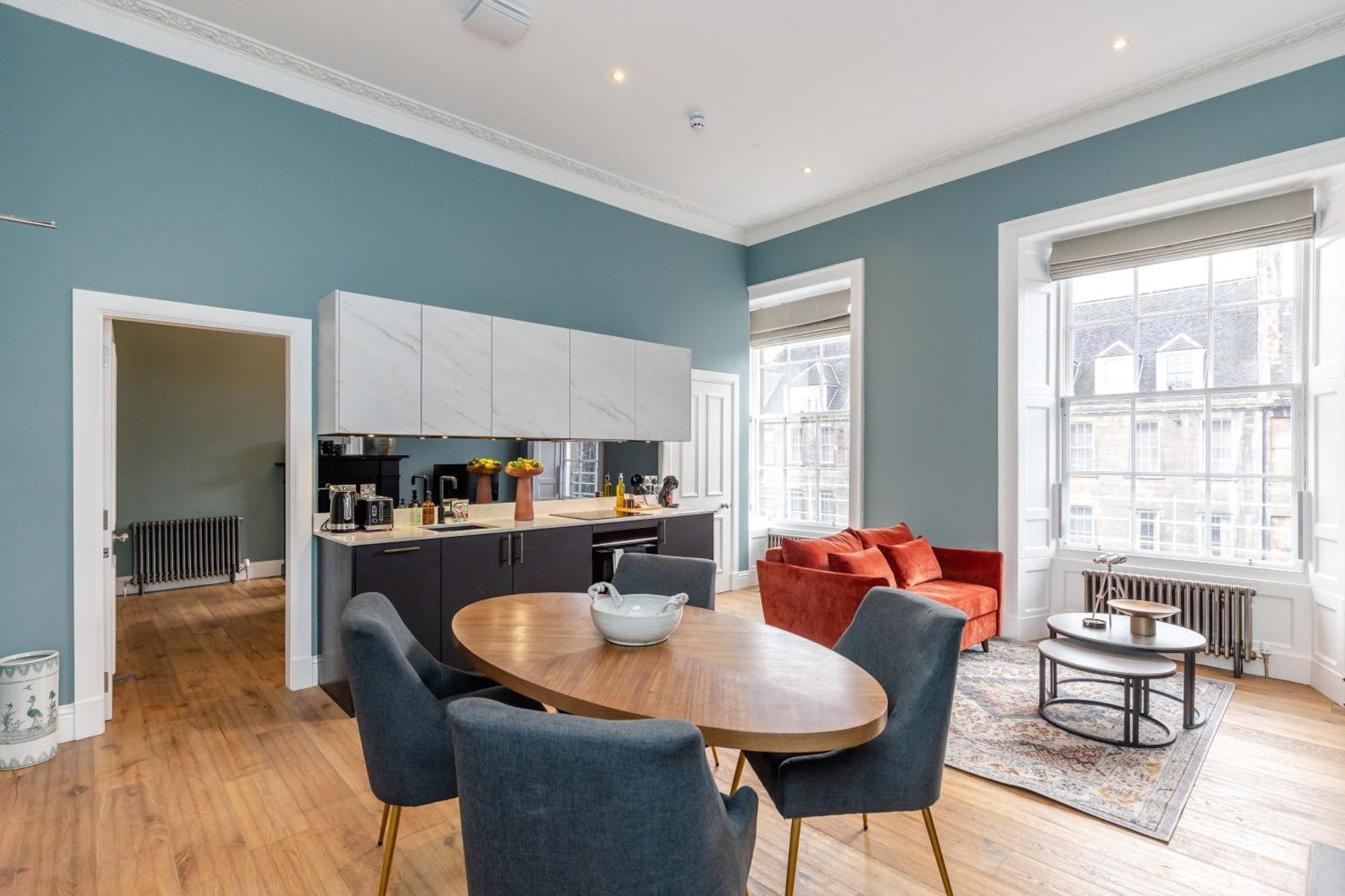 Dragon Suites Luxury Apartments At 9 Albyn Place Эдинбург Экстерьер фото