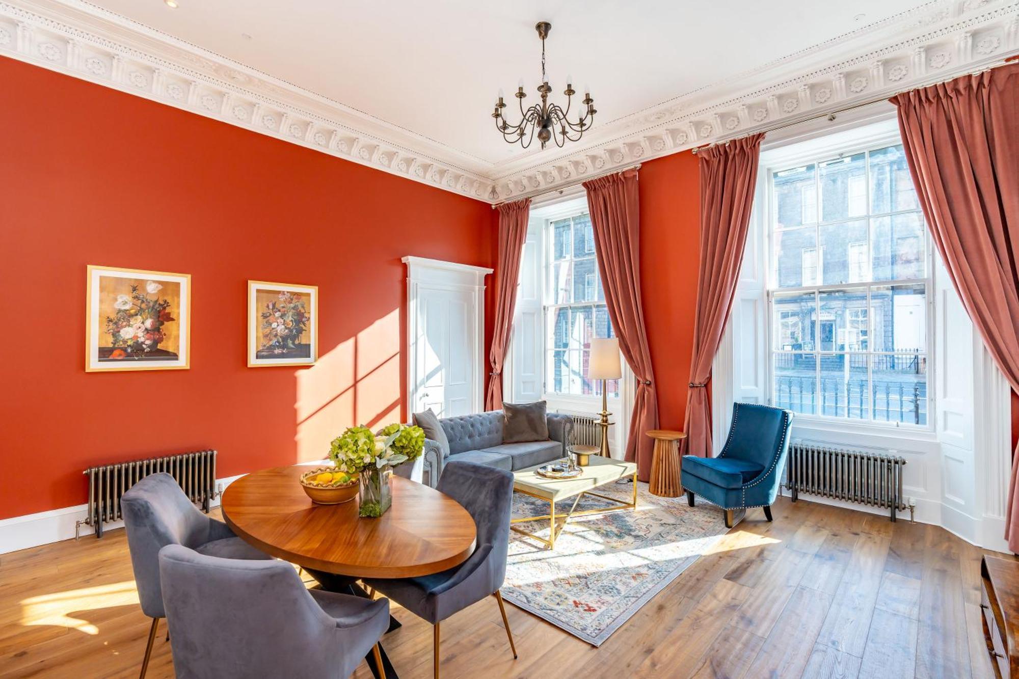 Dragon Suites Luxury Apartments At 9 Albyn Place Эдинбург Экстерьер фото