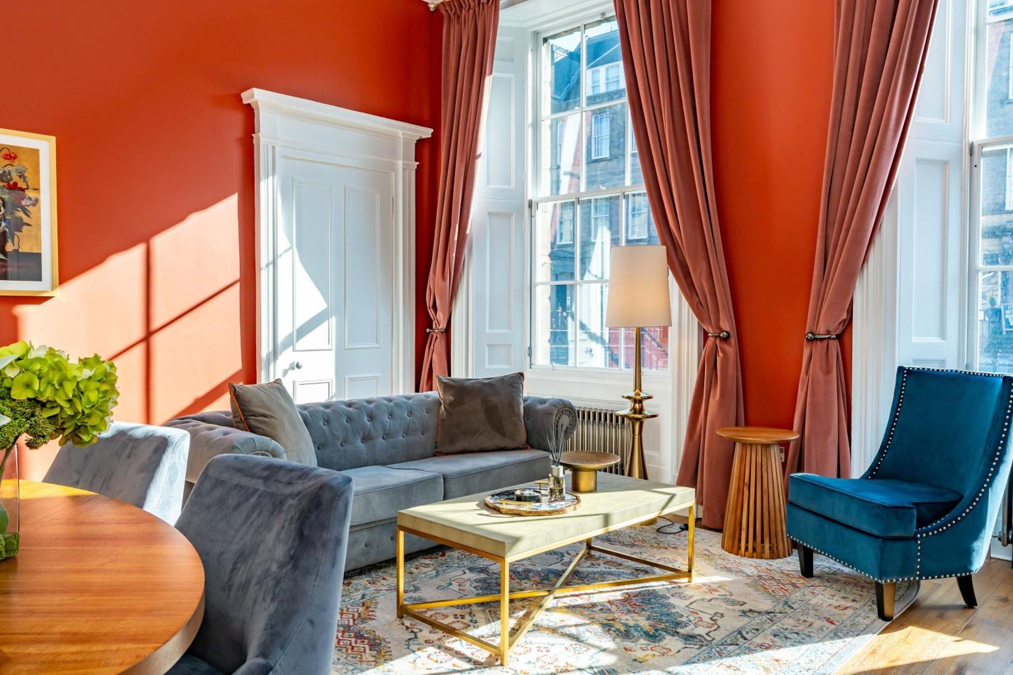 Dragon Suites Luxury Apartments At 9 Albyn Place Эдинбург Экстерьер фото